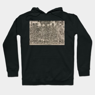 A Tournament by Lucas Cranach the Elder Hoodie